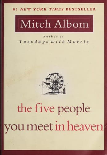 Cover of The Five People You Meet in Heaven